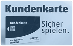 Lotto Mecklenburg-Vorpommern Kundenkarte (Abbildung ähnlich)