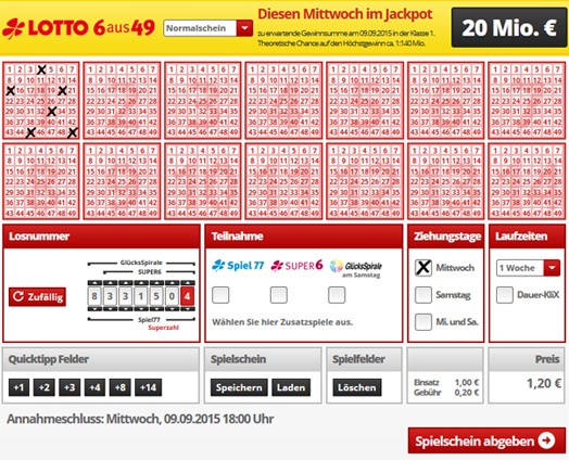 Lotto Baden-Württemberg - Kurzinfo, Preise und Vergleich